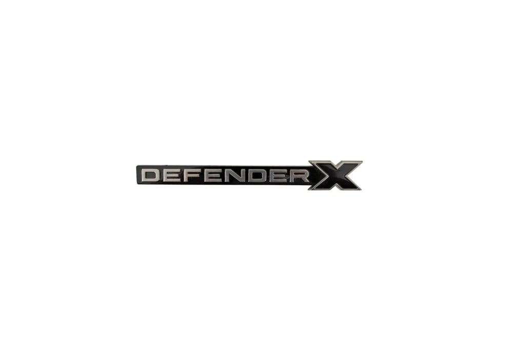 Land Rover Defender X Badge Black & Silver for sale in dubai 01