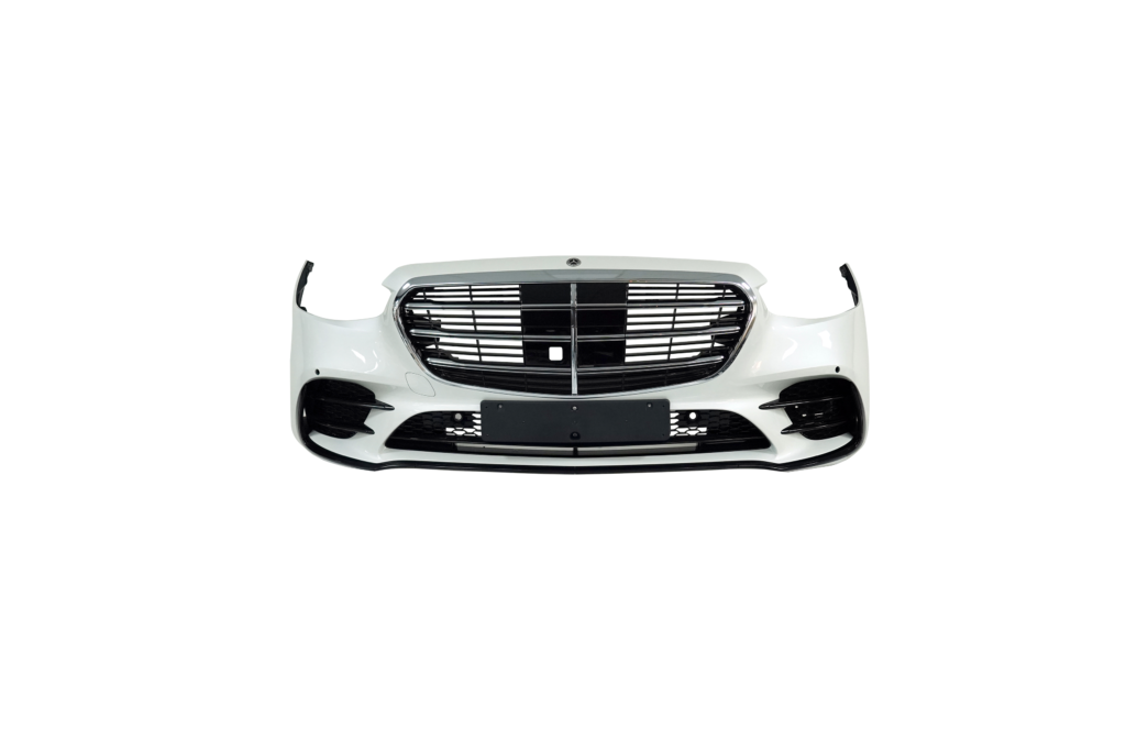 Mercedes Benz S 580 Front Bumper White OEM for sale in dubai 01